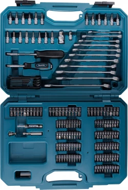 Makita Werkzeugkoffer 221 tlg. (E 10883) für 77€ (statt 87€)