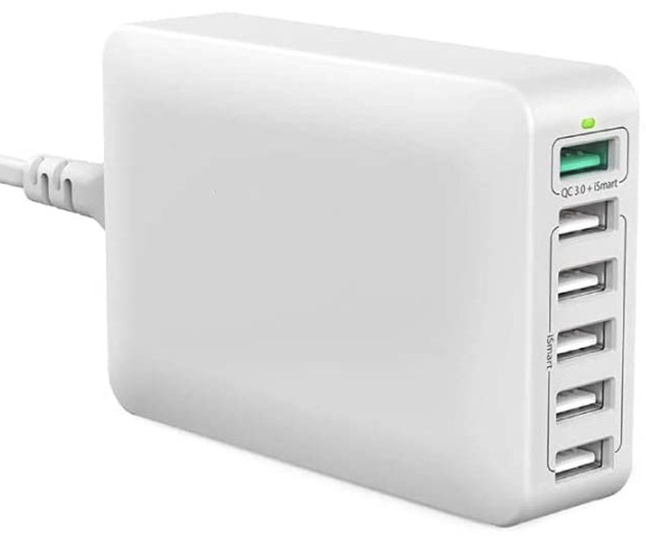 LOFIR USB 60W Ladegerät mit QC3.0 & 6 Ports für 13,49€ (statt 27€)   Prime