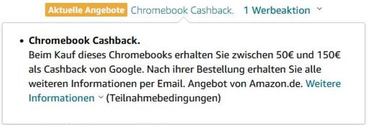 Acer Chromebook 314   14 Zoll Laptop mit 64GB eMMC & 4GB RAM für 194€ (statt 216€)   50€ Cashback