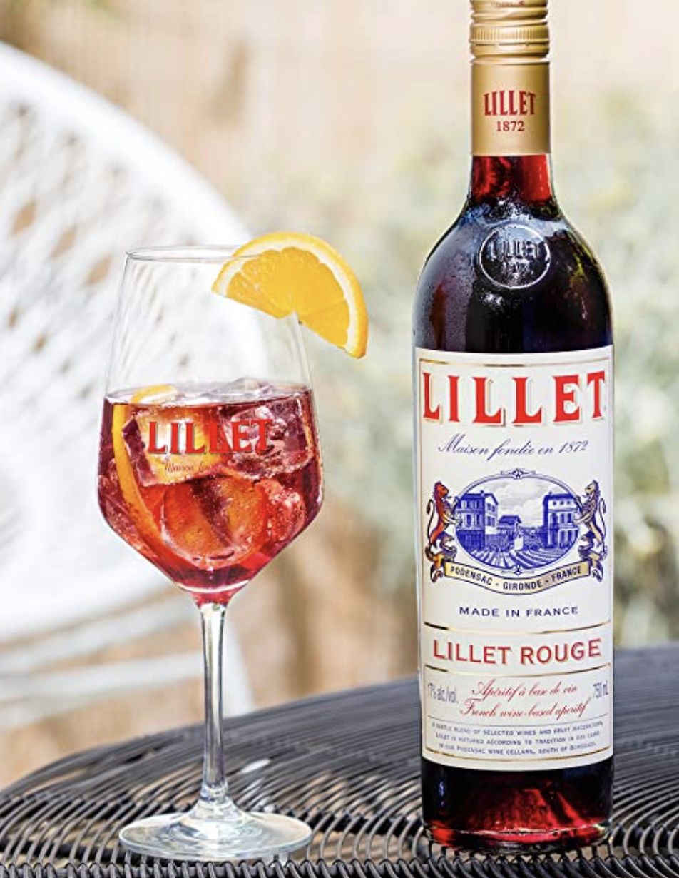 Lillet Rouge französischer Weinaperitif mit frischer Orange für 10,73€ (statt 19€)