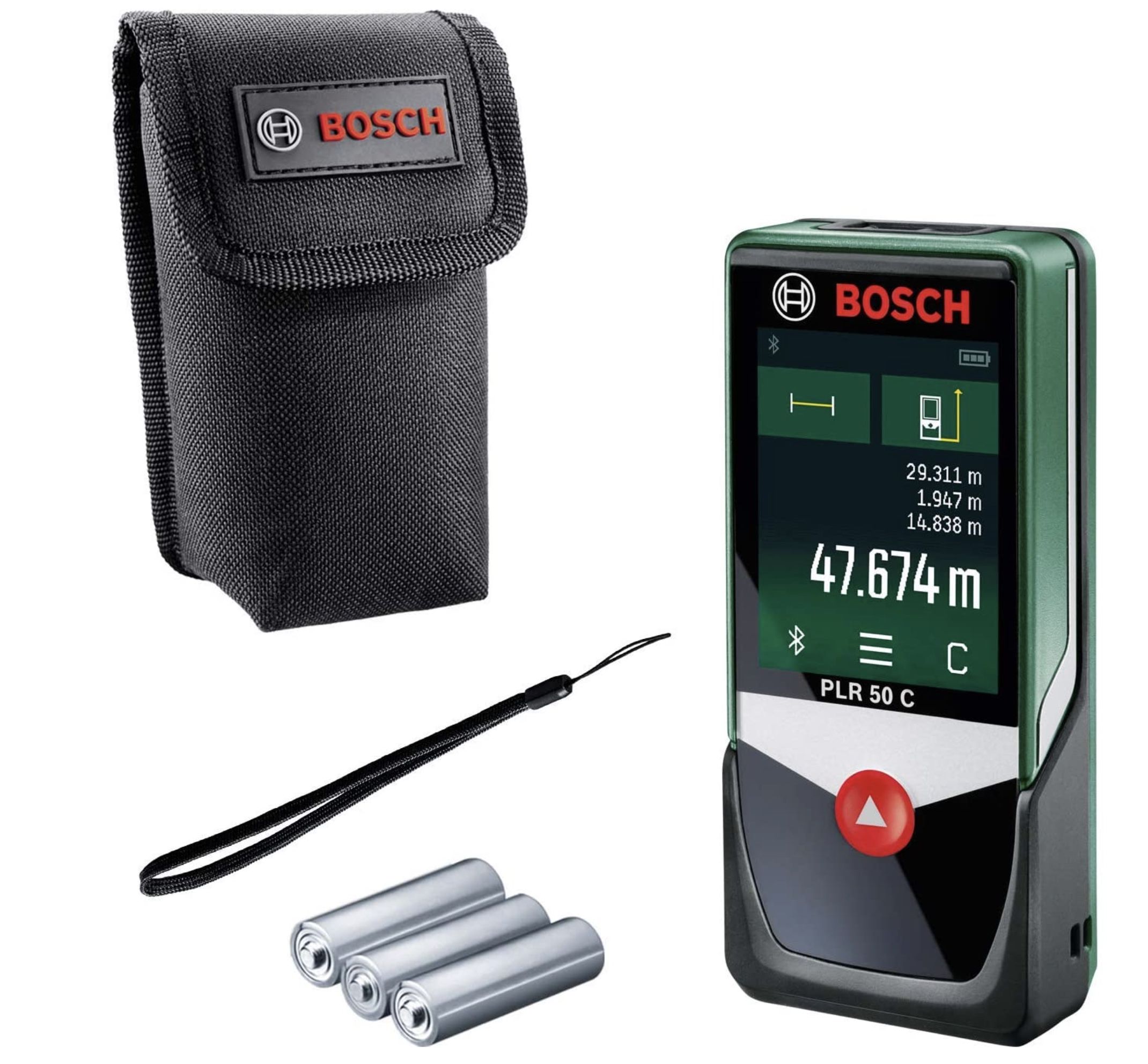 Bosch PLR 50 C Laser Entfernungsmesser für 58€ (statt 79€)