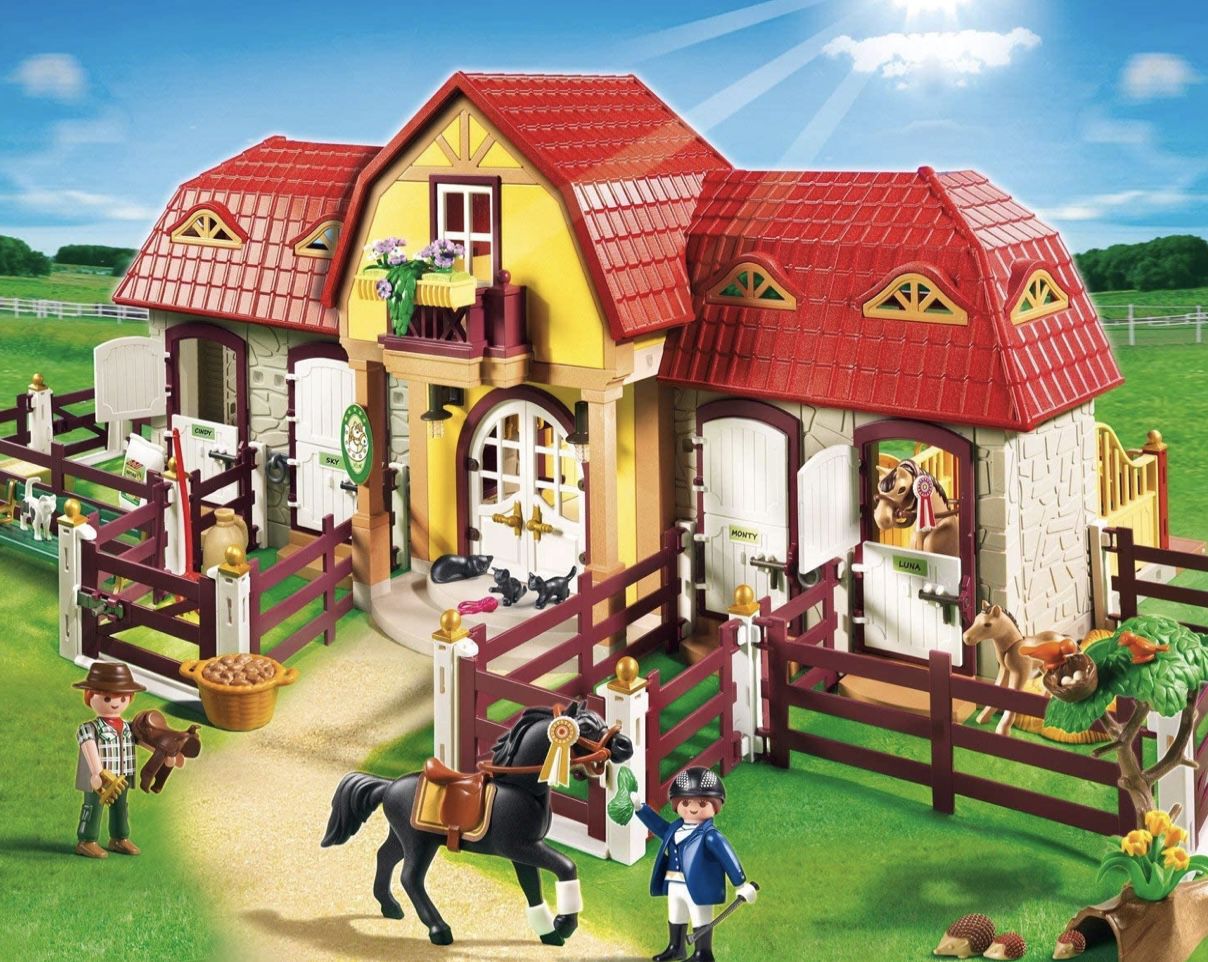 PLAYMOBIL Country 5221 Großer Reiterhof mit Paddocks für 79€ (statt 137€)