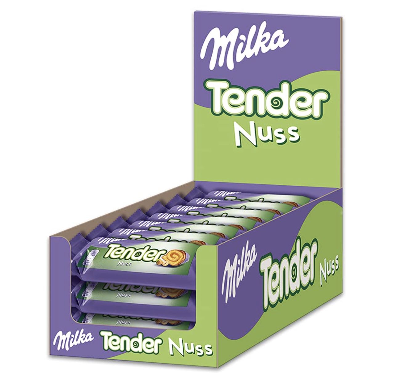 21x Milka Tender Nuss je 37g ab 10,39€ (statt 18€)