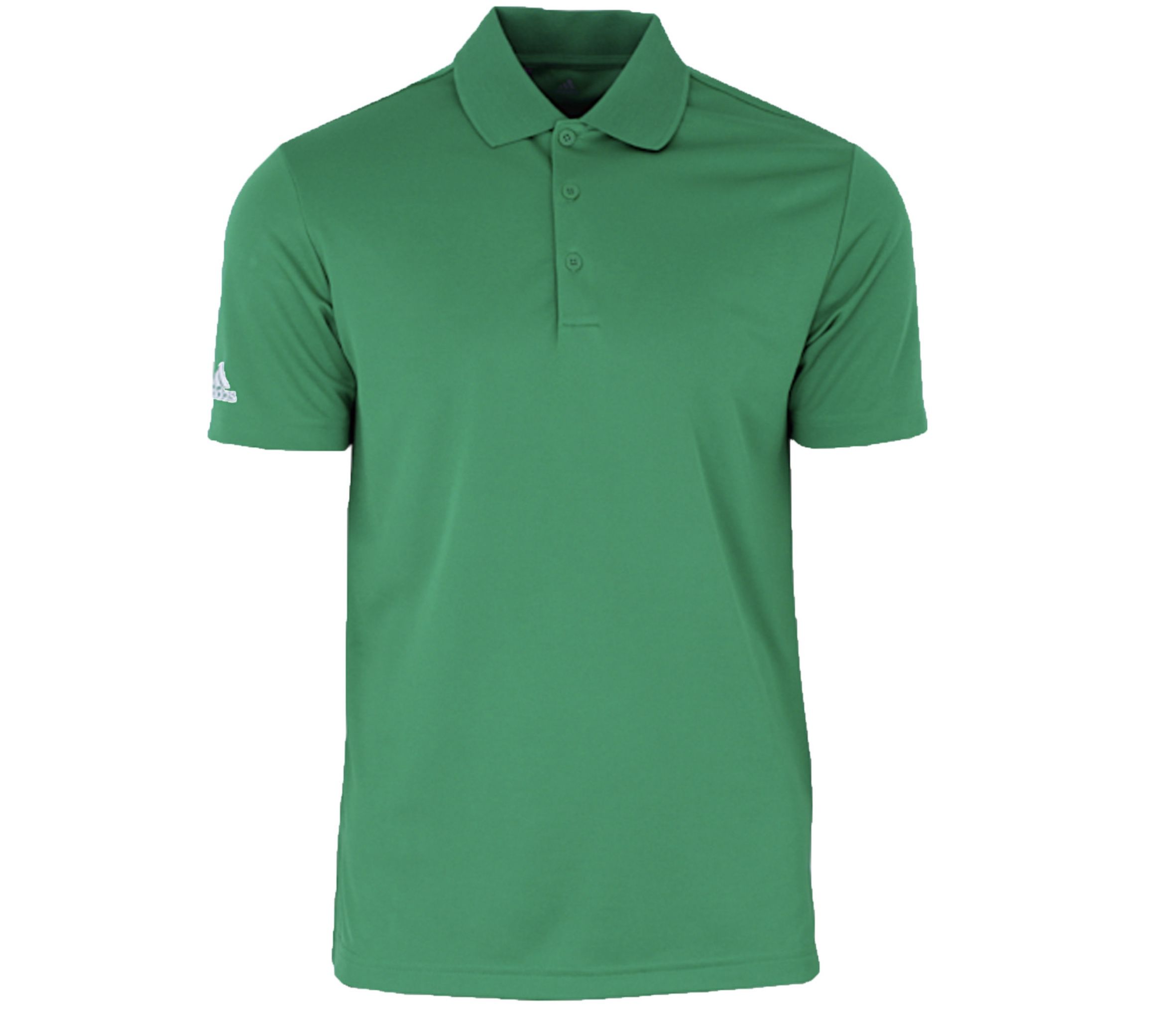 2x adidas Golf Poloshirt in Grün mit UV Schutzfaktor 50+ für 39,98€ (statt 60€)