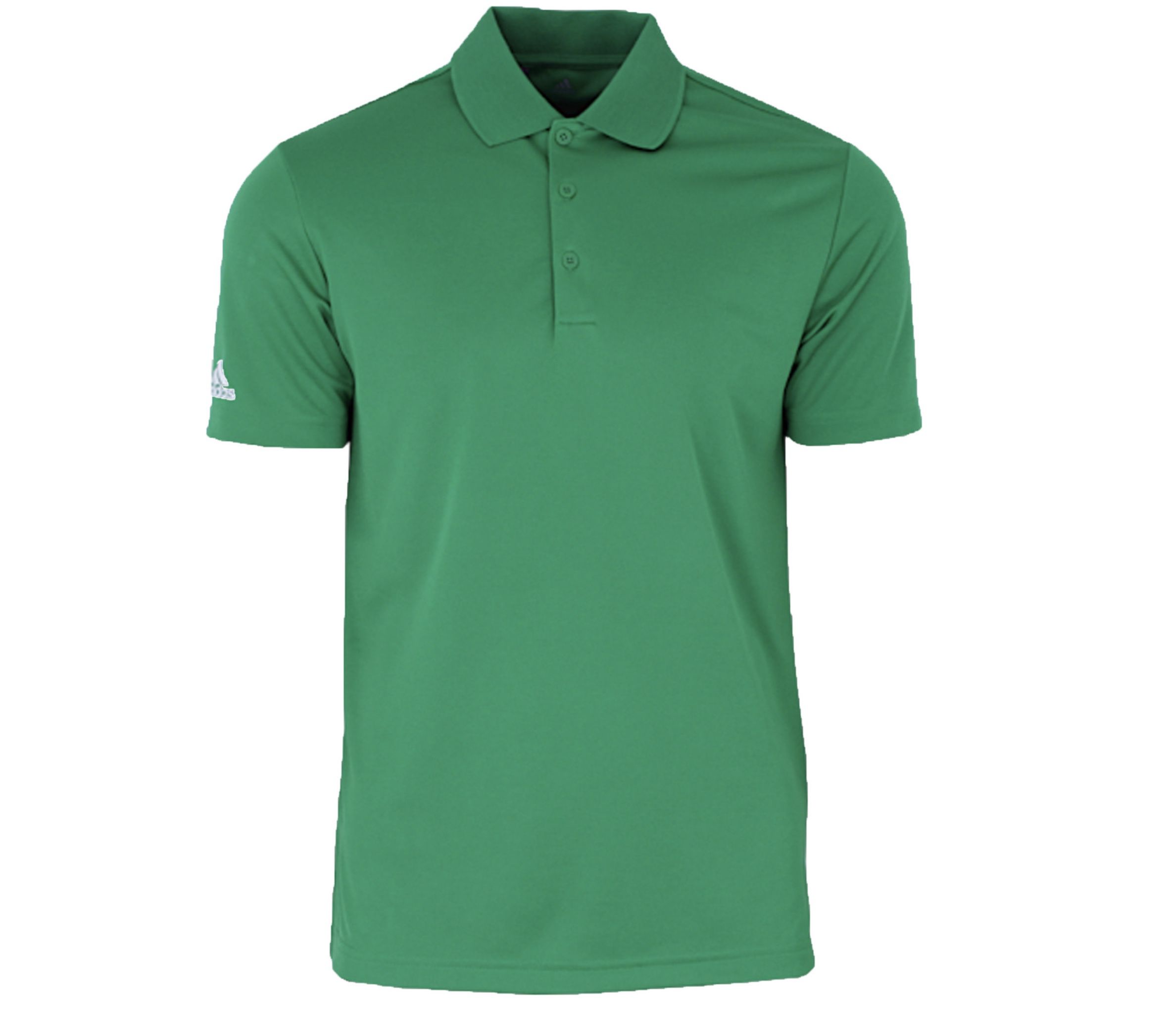 2x adidas Golf Poloshirt in Grün mit UV Schutzfaktor 50+ für 29,98€ (statt 70€)