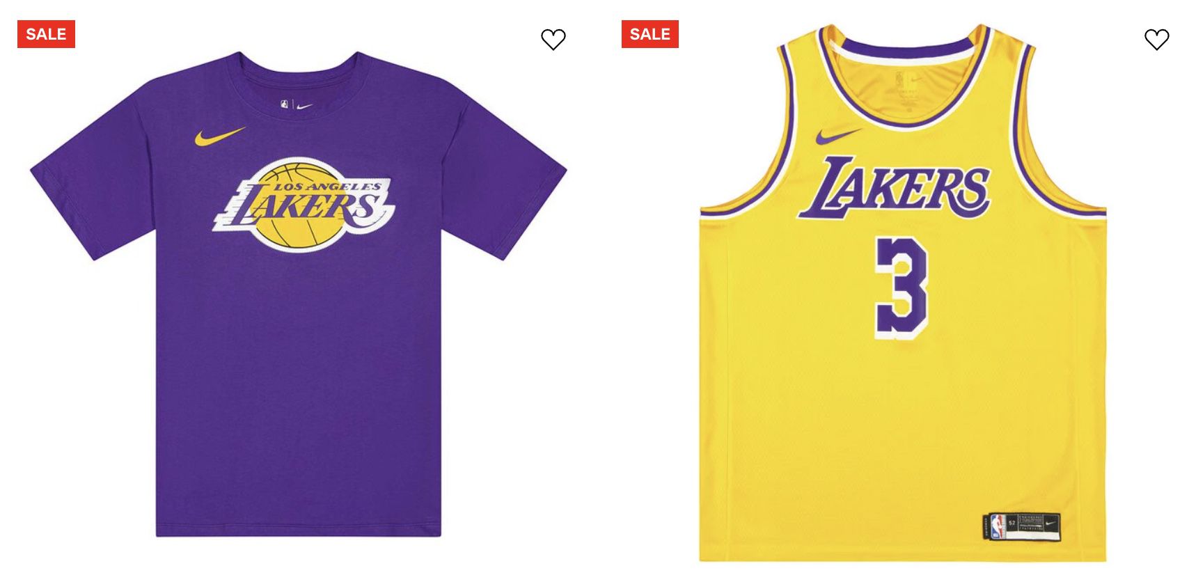 Lakers Sale mit 20% Rabatt bei Kickz   z.B. Nike LeBron T Shirt für 27,96€ (statt 35€)