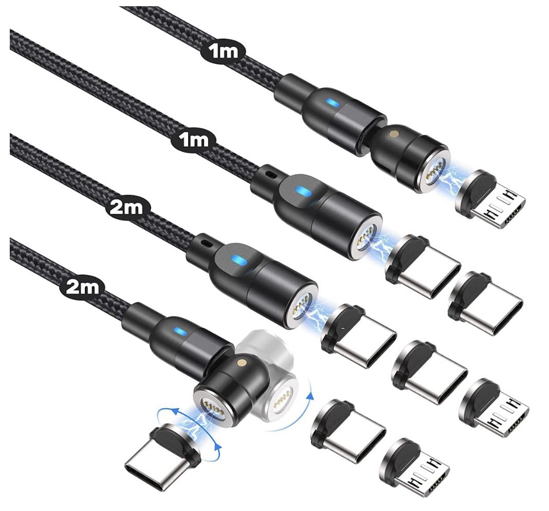 4 x Magnet Schnellladekabel für 16,19€ (statt 27€)