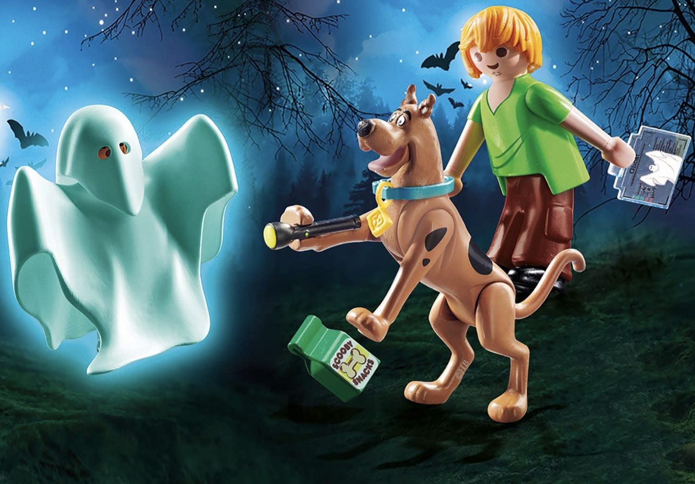 PLAYMOBIL SCOOBY DOO! 70287 Scooby und Shaggy mit Geist für 5,55€ (statt 9€)