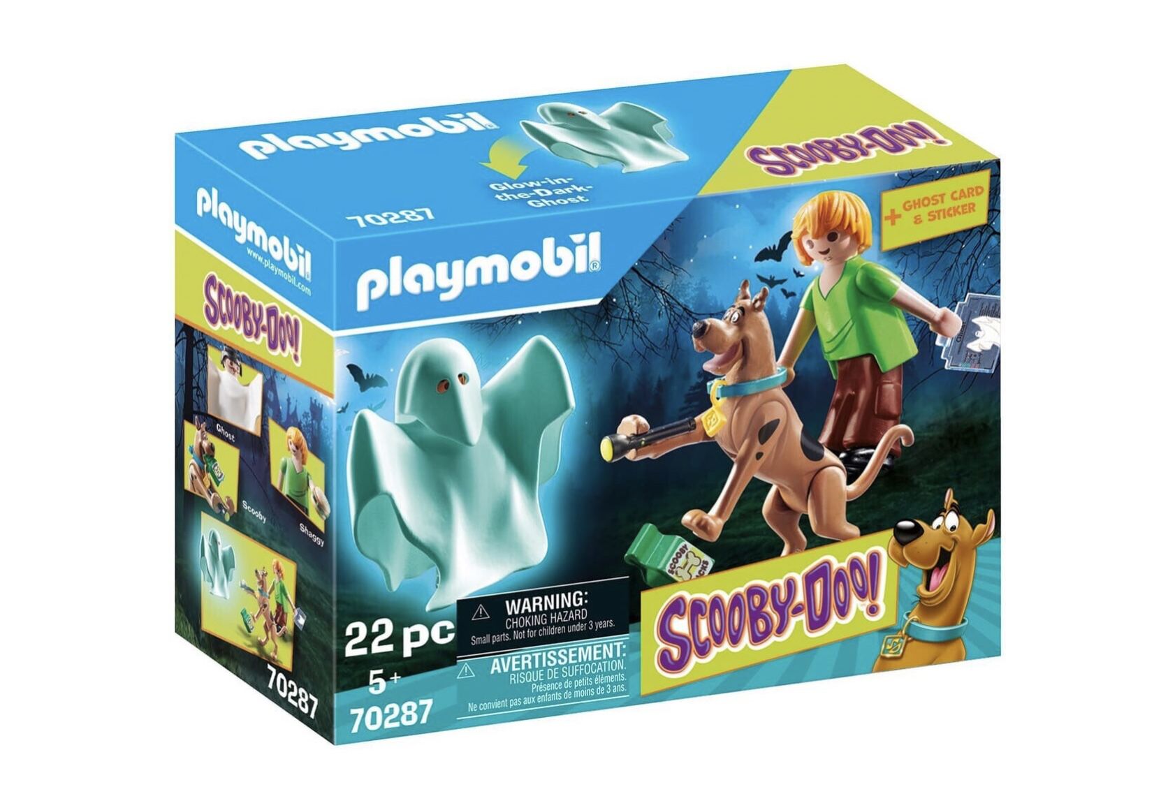 PLAYMOBIL SCOOBY-DOO! 70287 Scooby und Shaggy mit Geist für 5,55€ (statt 9€)
