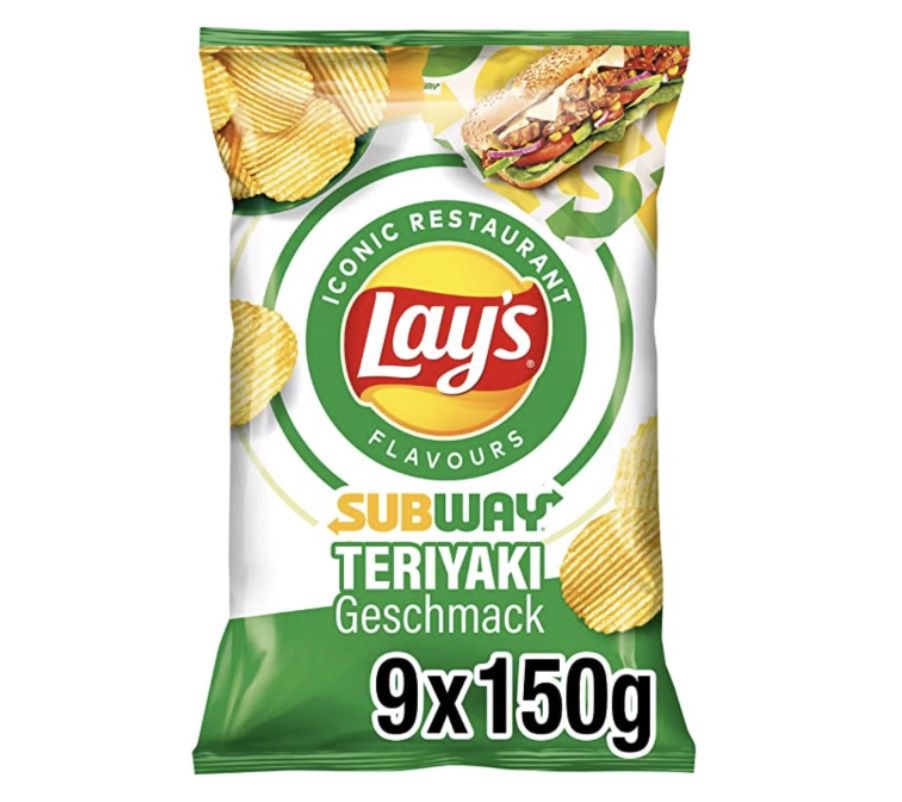🥖 9x Lay’s Subway Chicken Terriyaki ab 9,44€ (statt 18€) ➡️ nur 1,05€ pro Tüte!
