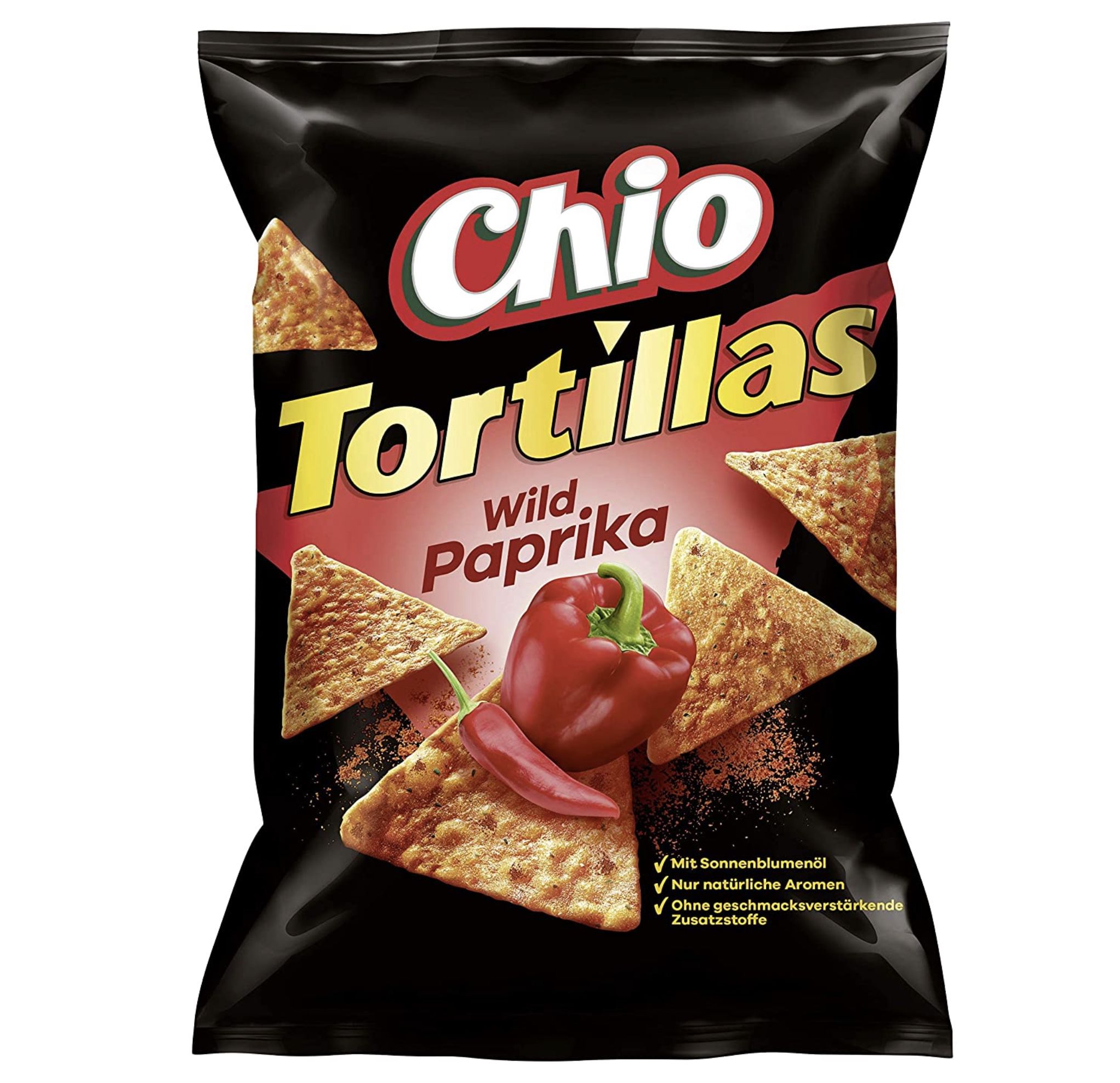 10x Chio Tortilla Chips Wild Paprika oder Salted je 8,88€ (statt 16€)   Prime Sparabo