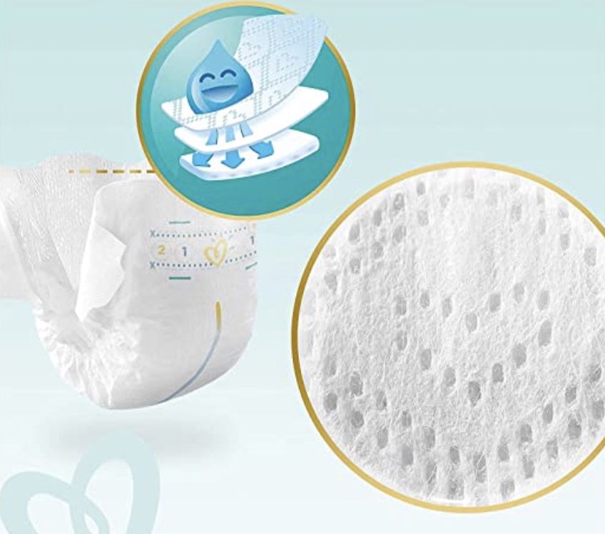 96x Pampers Baby Windeln Größe 2 (4 8kg) Premium Protection für 17,85€ (statt 30€)   Prime