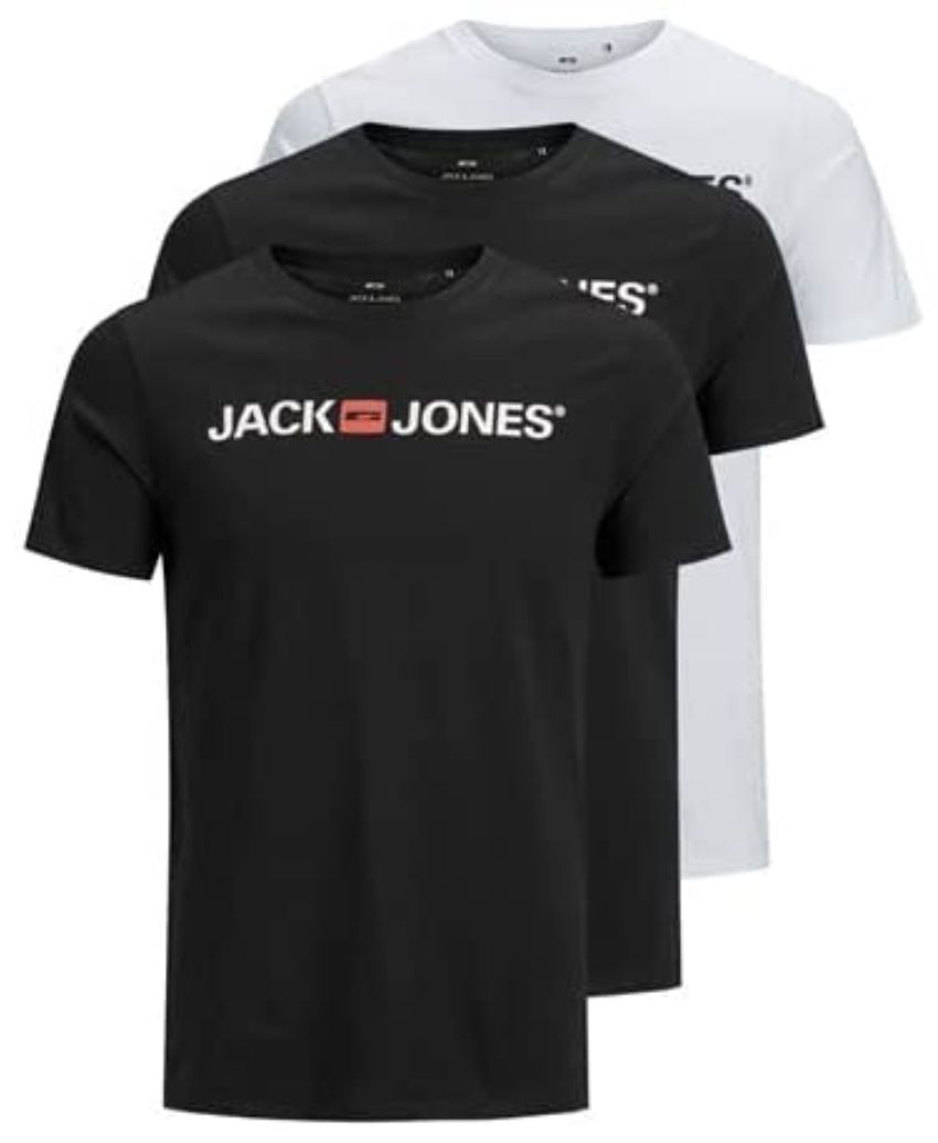 3x Jack & Jones Classic T Shirt für 21,90€ (statt 27€)   Prime