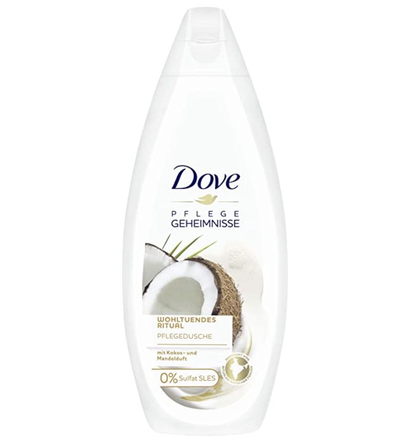 Dove Wohltuendes Ritual Pflegedusche mit Kokos  und Mandelduft für 0,80€ (statt 1,79€)   Prime Sparabo