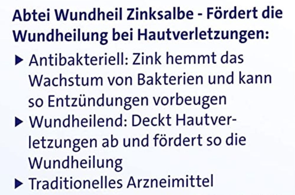 Abtei Wundheil Zinksalbe ab 2,35€ (statt 3,45€)