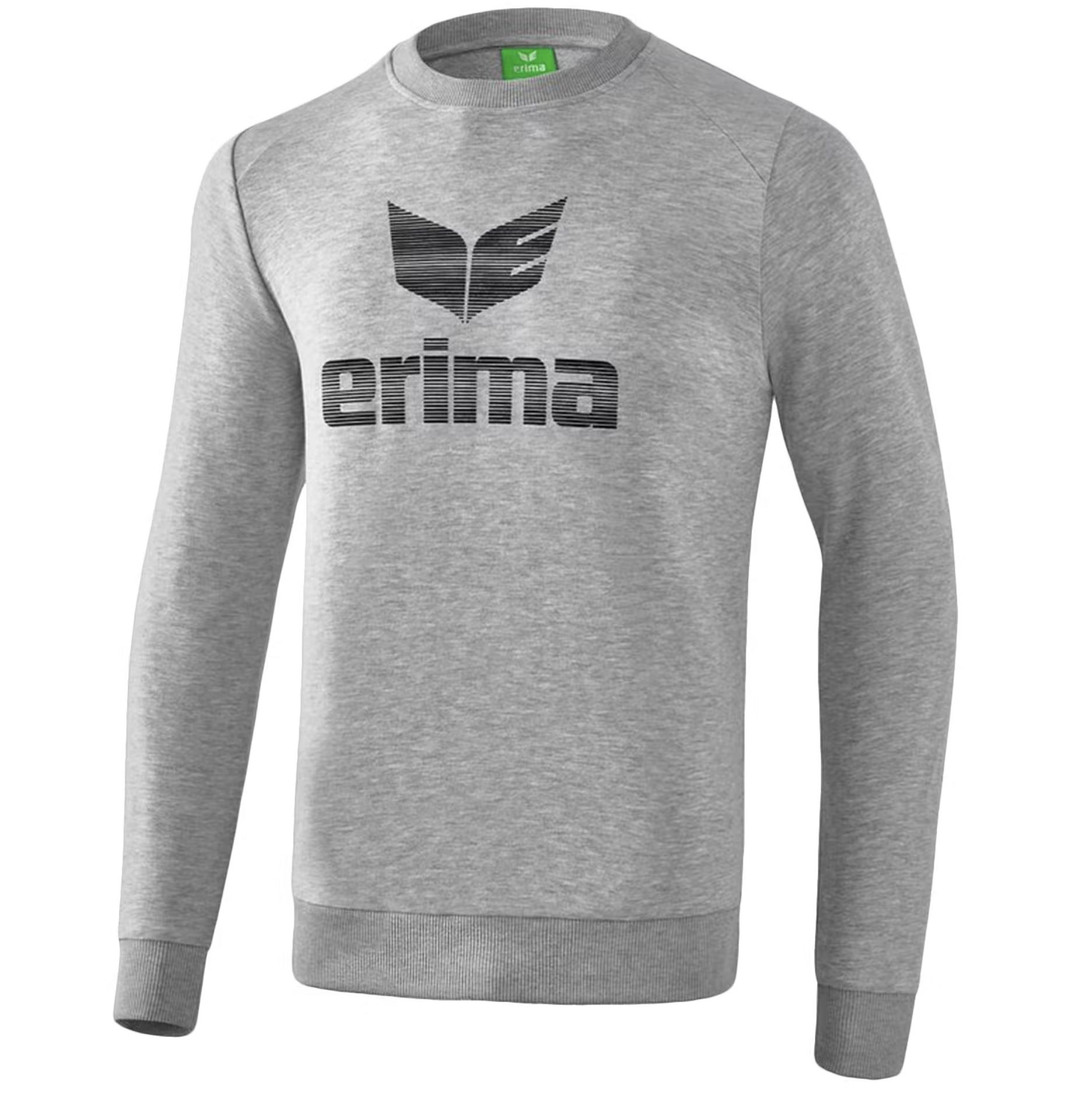 Erima Essential Sweatshirt in Schwarz & Grau für je 15€ (statt 23€)