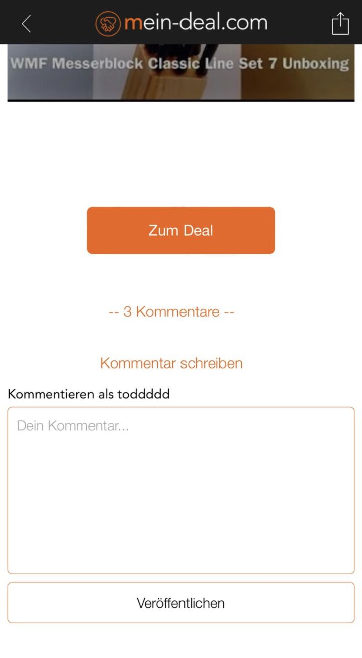 Wichtig: iOS Mein Deal App User   Brauchen unbedingt Feedback von euch   Update!