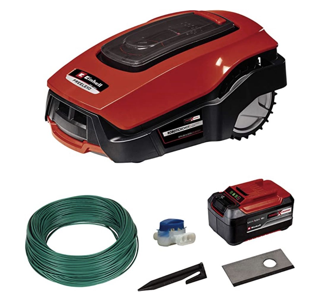 🏡 Einhell Freelexo Kit 1200+ Mähroboter bis 1.200 m² für 534,95€ (statt 689€)
