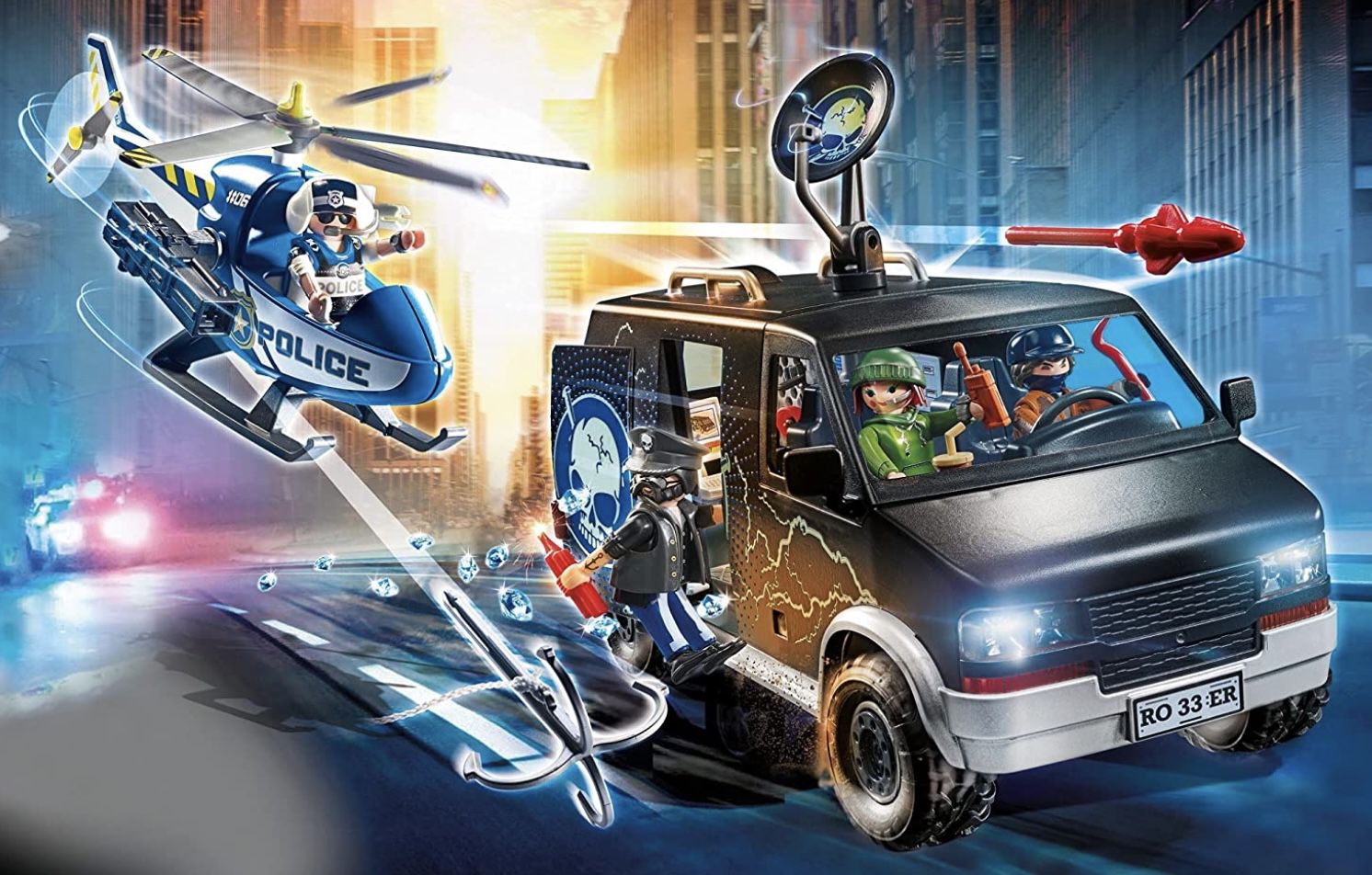 PLAYMOBIL City Action 70575   Polizei Helikopter für 29,99€ (statt 35€)