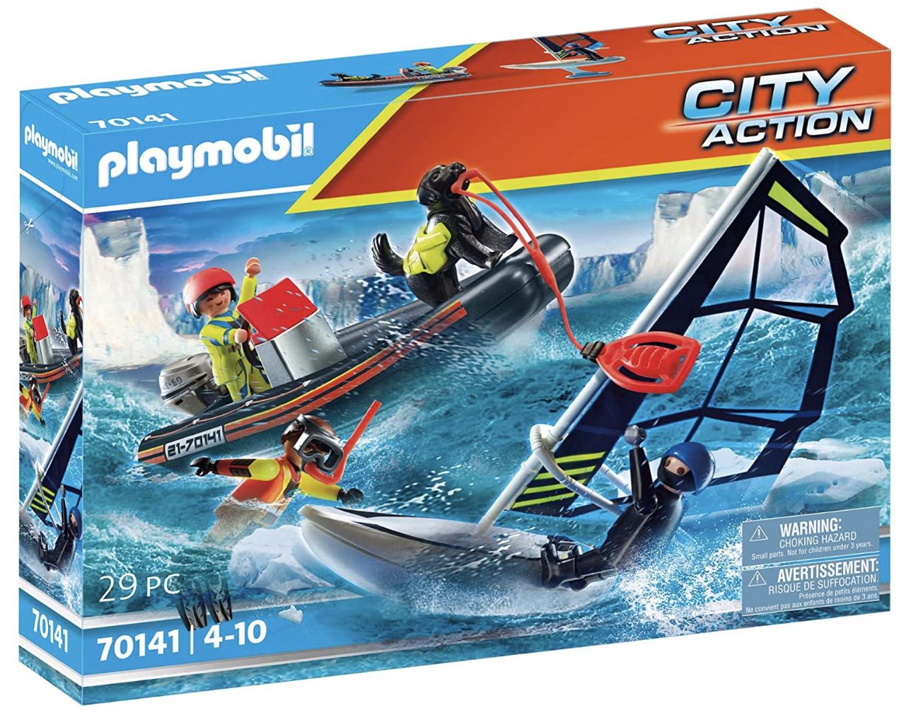 PLAYMOBIL 70141 Seenot: Polarsegler Rettung für 10,89€ (statt 18€)  prime