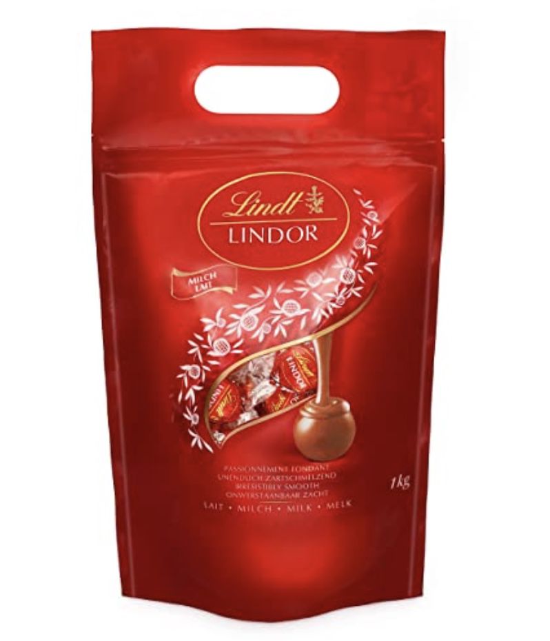 1kg Lindt Lindor Vollmilch Kugeln ca. 80 Kugeln ab 19,99€ (statt 35€)