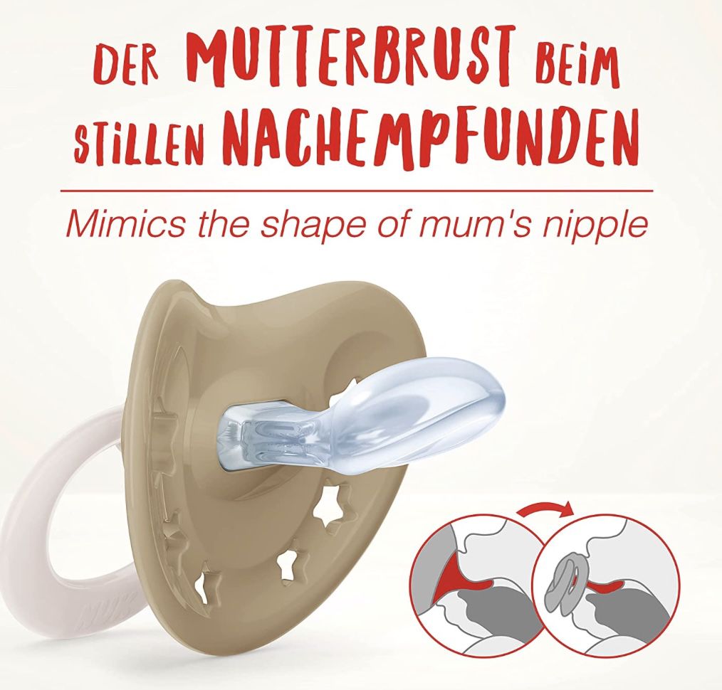 4er Pack NUK Schnuller Set für Jungen und Mädchen (18 36 Monate) ab 4,55€ (statt 11€)   Prime Sparabo