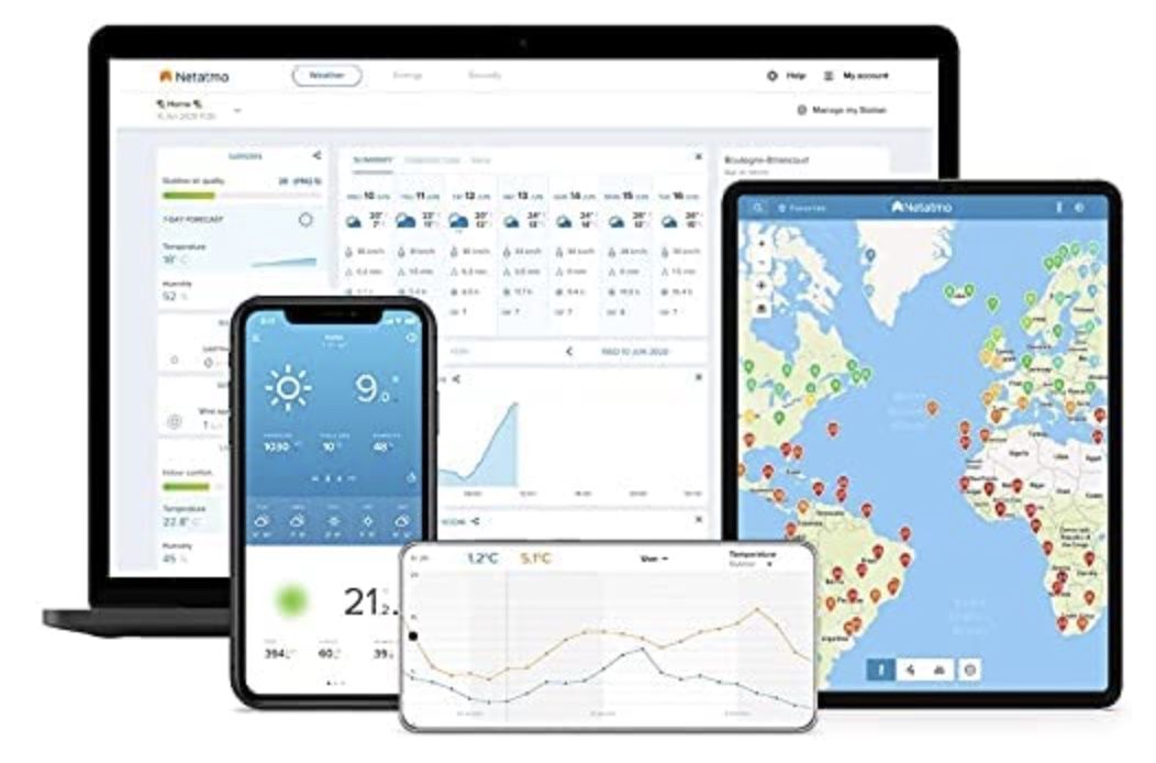 Netatmo NWS Wetterstation für 89,91€ (statt 140€)