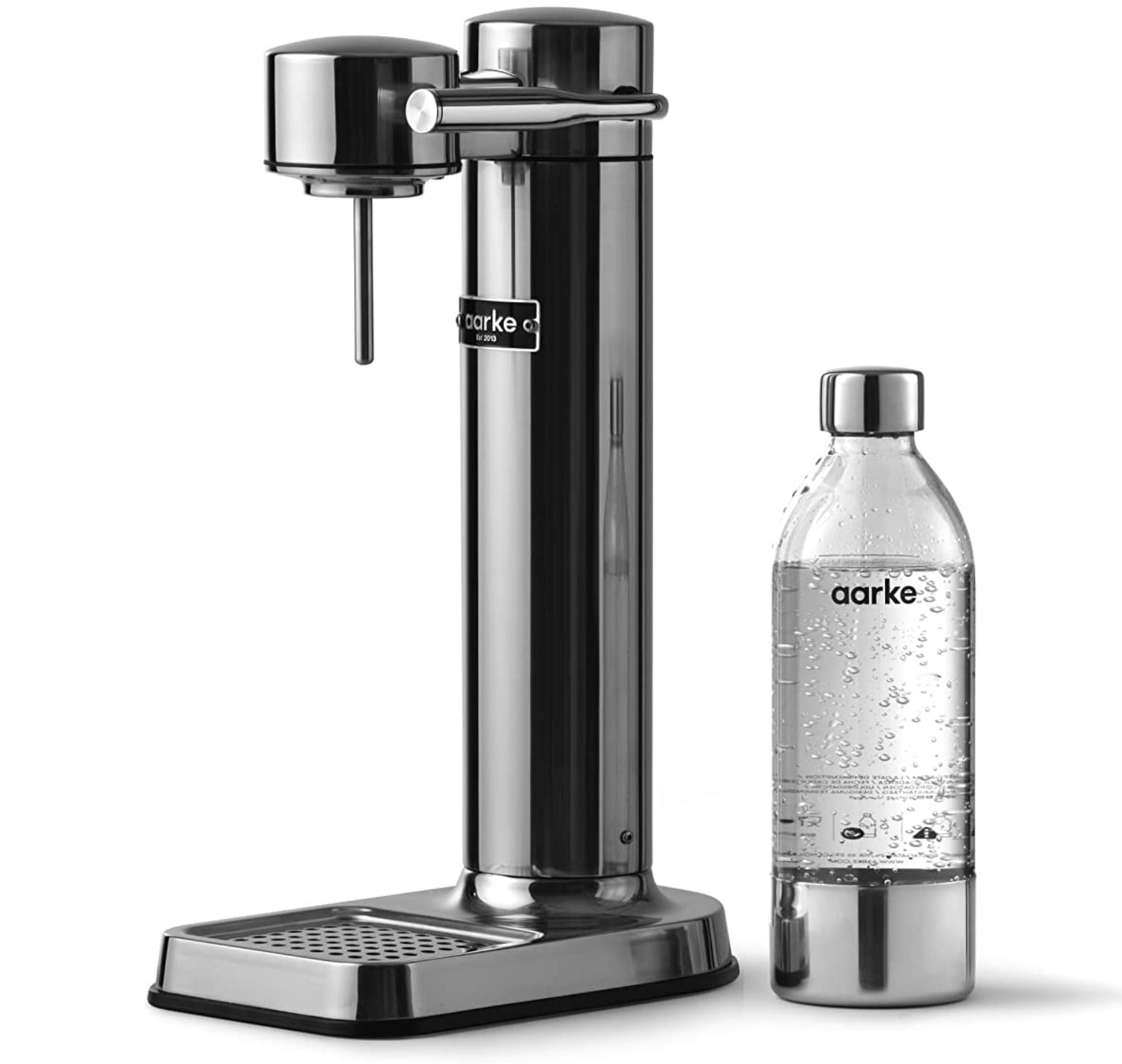 Aarke Carbonator 3 Design-Wassersprudler + Flasche + 2x Aromatropfen für 134,99€ (statt neu 179€)