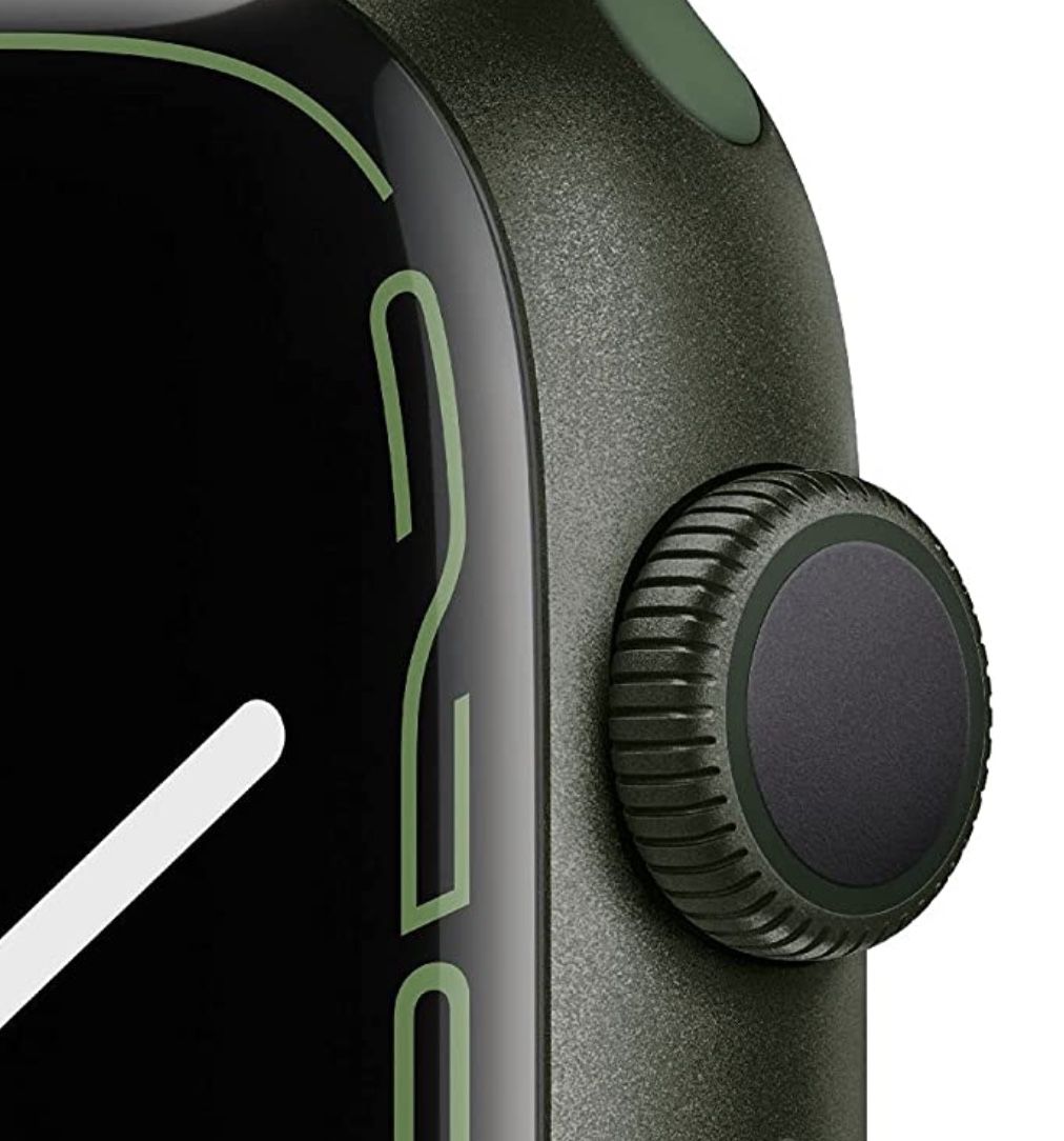 Apple Watch Series 7 GPS 45mm in Grün für 359€ (statt 430€)