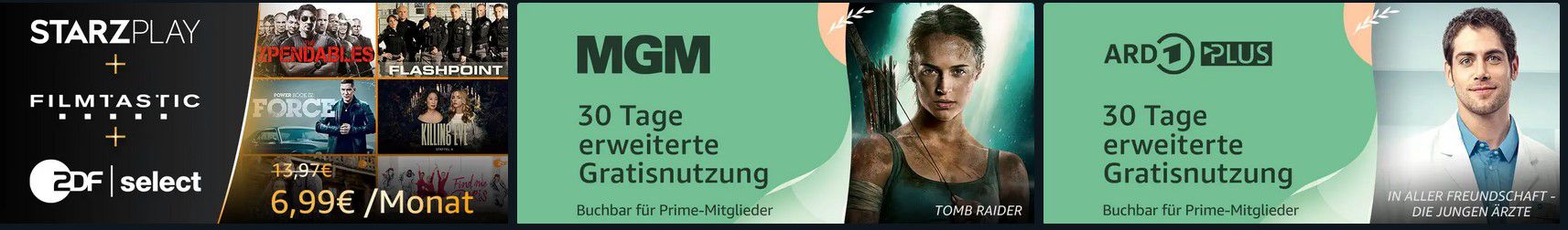 Tipp: Amzon Prime Kunden mit 30 Tagen erweiterte Gratisnutzung