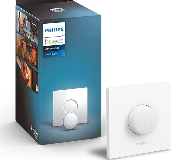 Philips Hue Play Doppelpack + SmartButton + Bridge für 129,99€ (statt 165€)