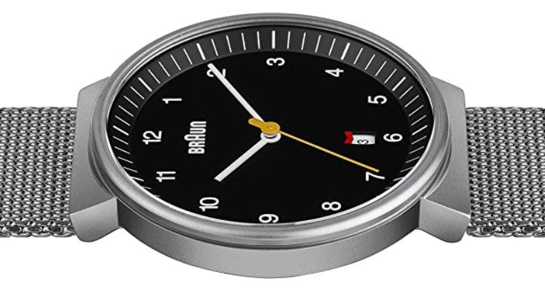 Braun Herren Classic Analog Quarz Modeuhr für 89,38€ (statt 116€)