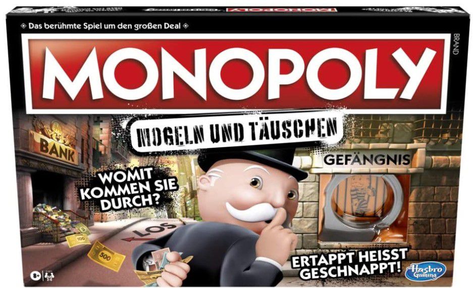 Monopoly Mogeln und Täuschen für 22,67€ (statt 27€)  Prime