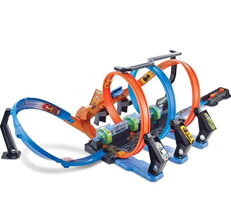 Hot Wheels FTB65 – ​Korkenzieher-Crash-Trackset für 65,19€ (statt 79€)