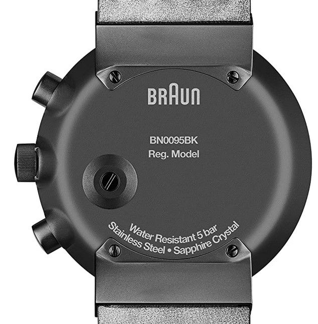 Braun BN0095BKG mit Leder Armband für 201,33€ (statt 289€)