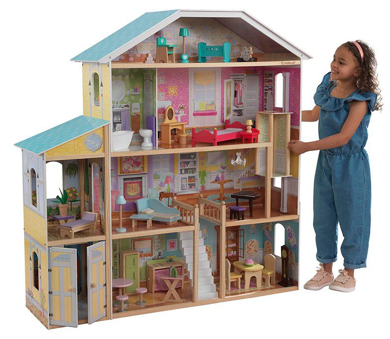 KidKraft 65252 Majestätische Villa mega Puppenhaus für 139,42€ (statt 213€)