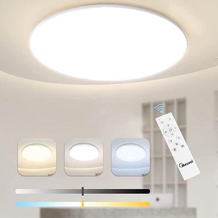 Maxuni Dimmbare LED Deckenleuchte 24W für 17,99€ (statt 30€)