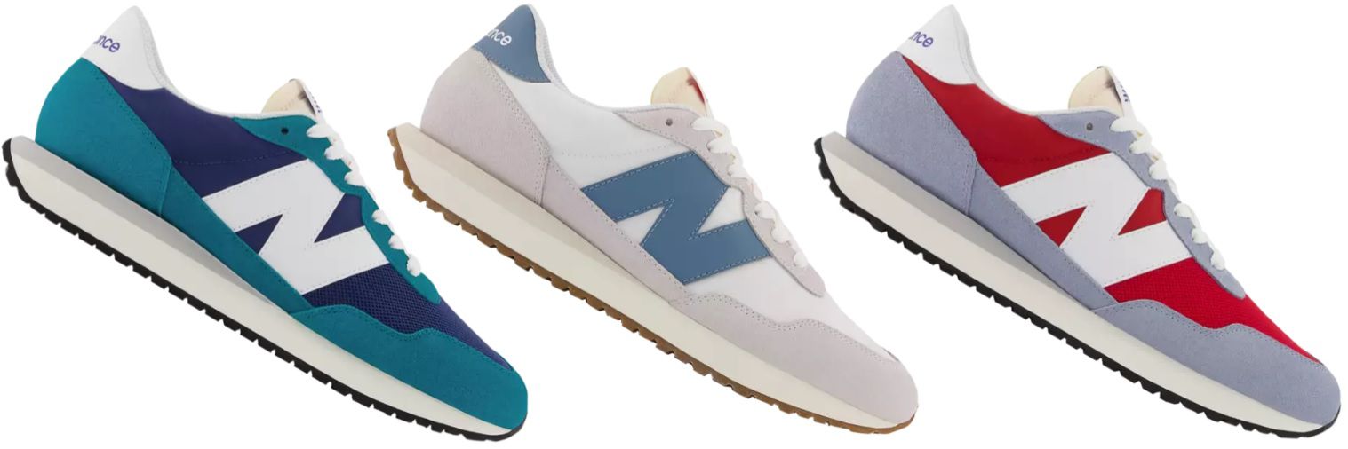 New Balance Freizeitschuh 237   verschiedene Farben für 59,99€ (statt 70€)