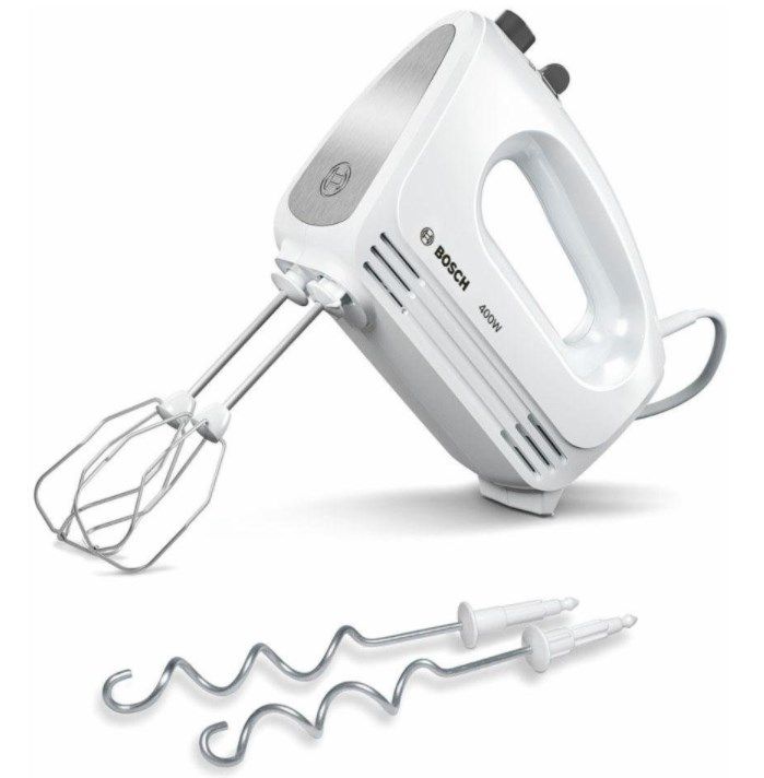 ⏲️ Bosch Handrührer (MFQ2420) in Weiß für 18,81€ (statt 31€)