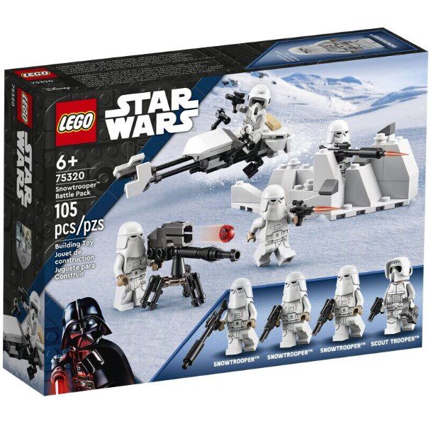 LEGO Snowtroope Battle Pack (75320) mit 105 Teilen ab 12,94€ (statt 17€)