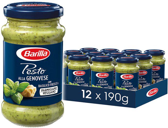 12er Barilla Pesto alla Genovese (12 x 190g) ab 21,02€ (statt 26€)   Spar Abo