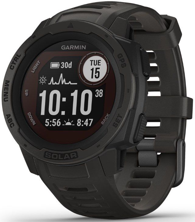Garmin GPS Smartwatch Instinct in Schwarz für 175,88€ (statt 237€)