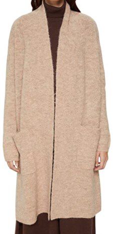 ESPRIT Damen Strickjacke in Beige ab 35,70€ (statt 76€)