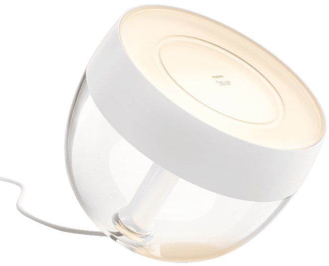 Philips Hue White & Col. Amb. LED Tischleuchte Iris + Dimmschalter für 79,99€ (statt 98€)