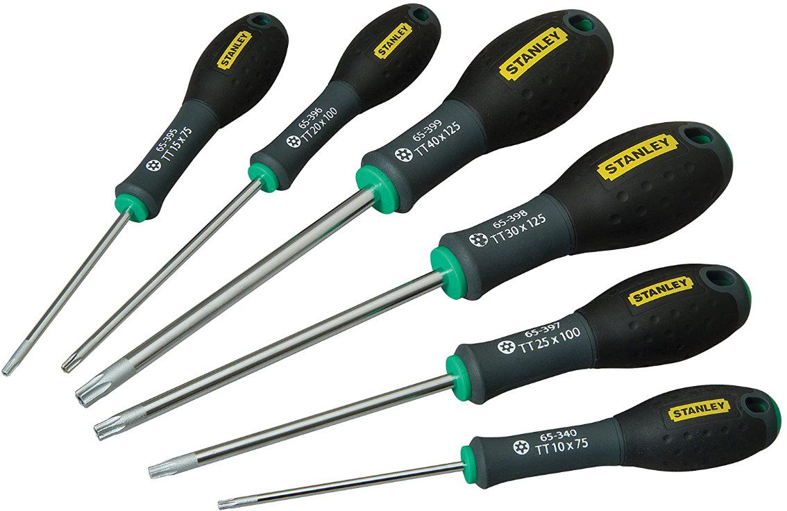 6 teiliges Stanley FatMax TORX Schrauber Set für 22,13€ (statt 29€)