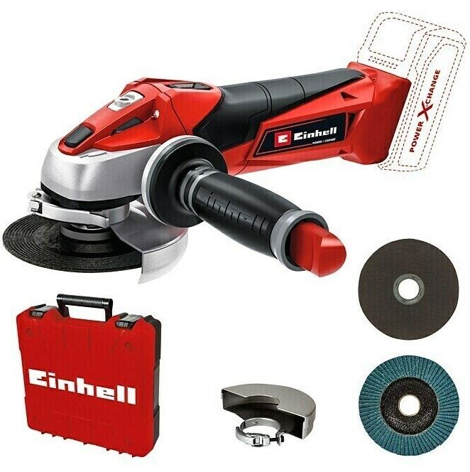 Einhell TE-AG 18/115 Li Akku-Winkelschleifer Solo für 53€ (statt 62€)