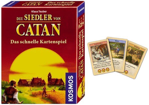 CATAN Das schnelle Kartenspiel von Kosmos (740221) für 4,69€ (statt 9€)   Prime