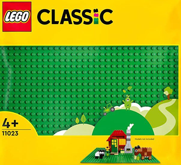 LEGO (11023) Grüne Bauplatte mit 32x32 Noppen für 5,69€ (statt 10€)   Prime
