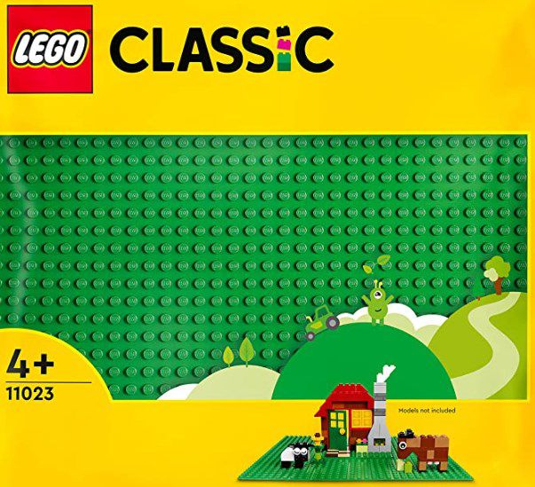 LEGO (11023) Grüne Bauplatte mit 32x32 Noppen für 5,87€ (statt 7€)