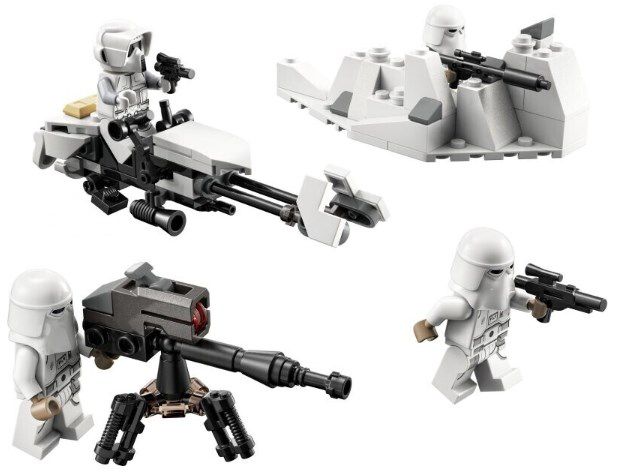 LEGO Snowtroope Battle Pack (75320) mit 105 Teilen ab 12,94€ (statt 17€)